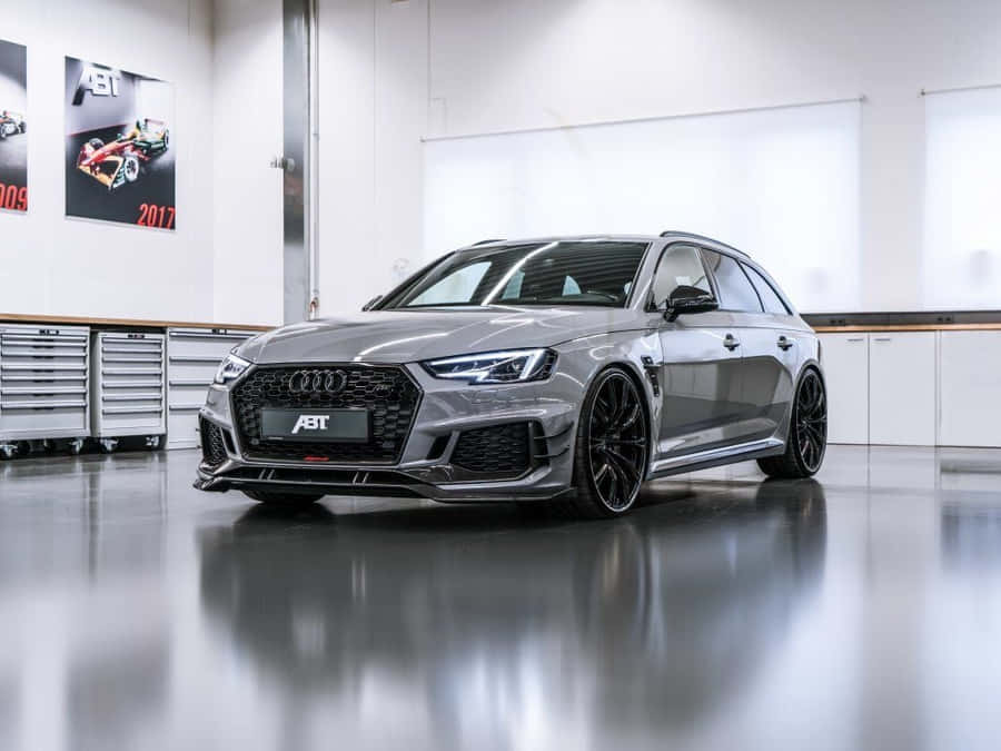 Audi Rs4: A Powerful Beauty Wallpaper