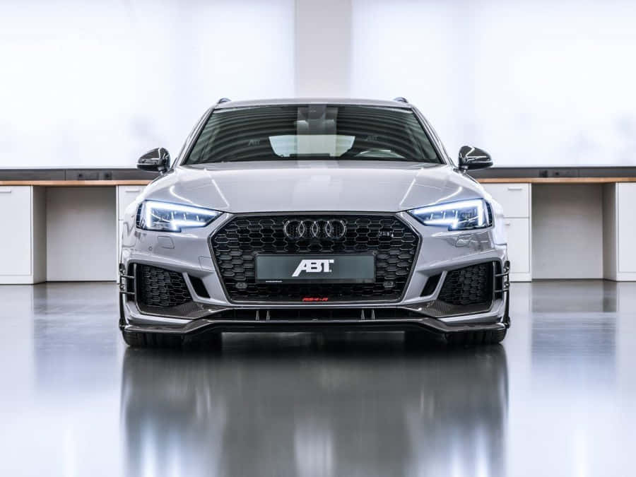 Audi Rs4 High-octane Performance Wallpaper
