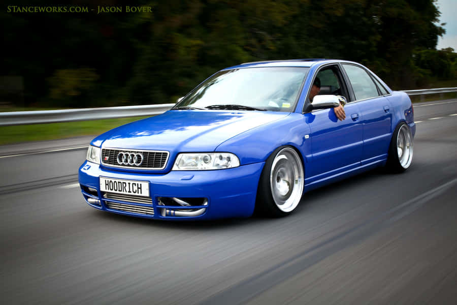 Audi S4 In Motion Wallpaper