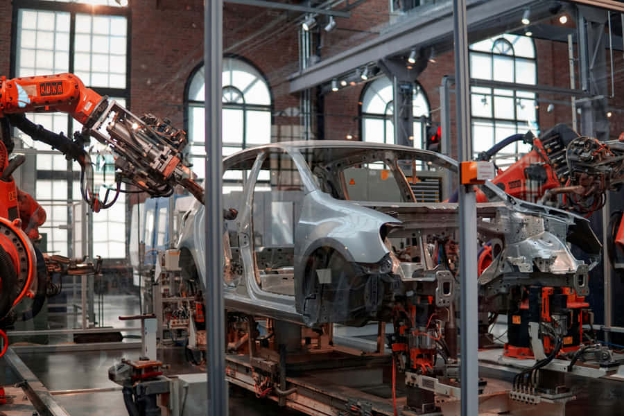 Automotive Robotics Assembly Line.jpg Wallpaper