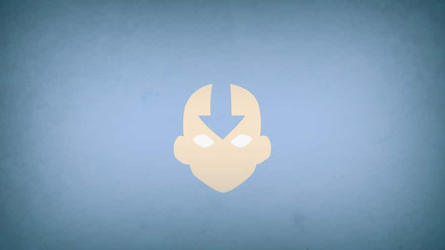 Avatar Aang Minimalist Icon Wallpaper
