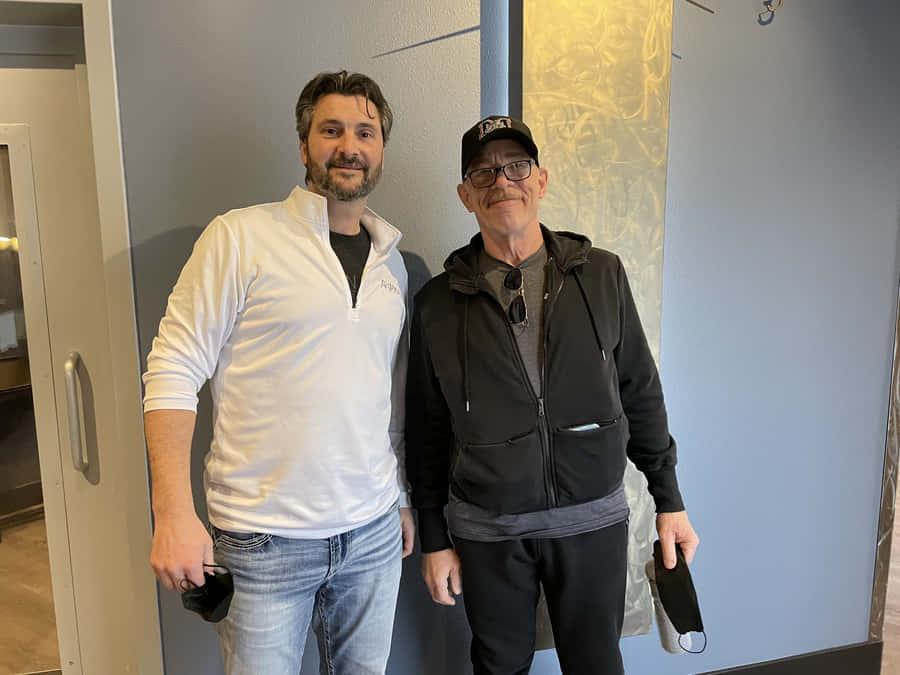 Award-winning Actor J.k. Simmons In A Theatrical Pose Wallpaper