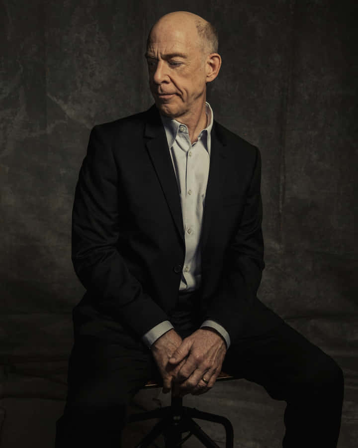 Award-winning Actor J.k. Simmons Wallpaper
