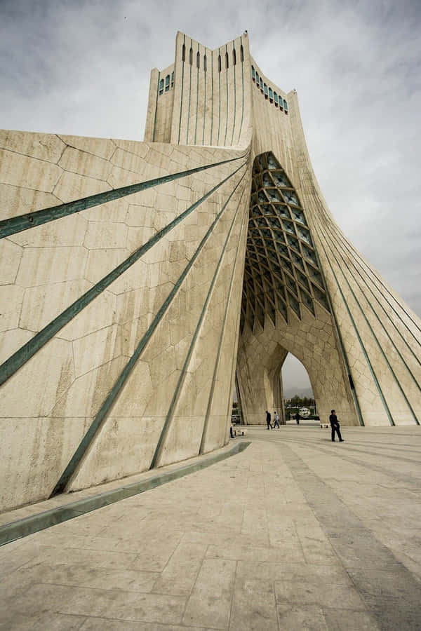 Azadi Tower Angled View Wallpaper