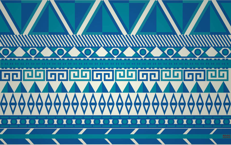 Aztec Patterns Design Wallpaper