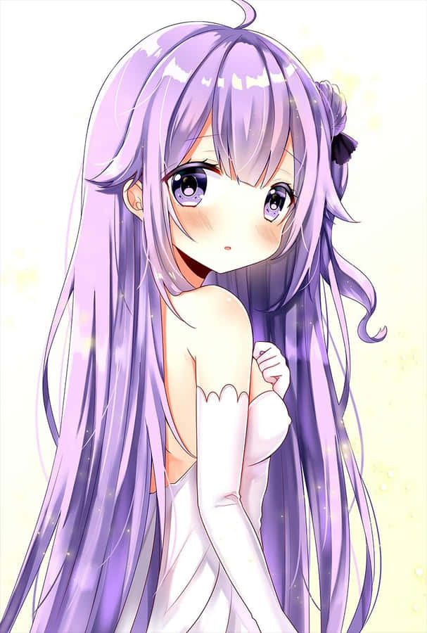 Azur Lane Unicorn Shy Glance Wallpaper