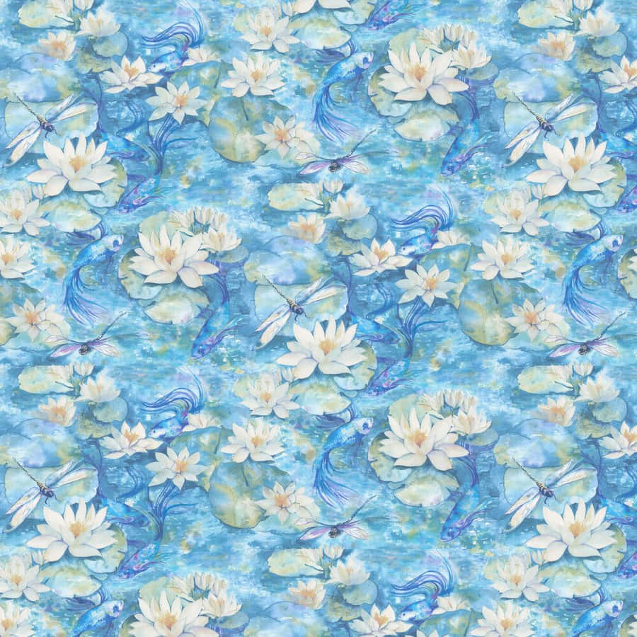 “azure Blue, A Universe Of Possibilities” Wallpaper