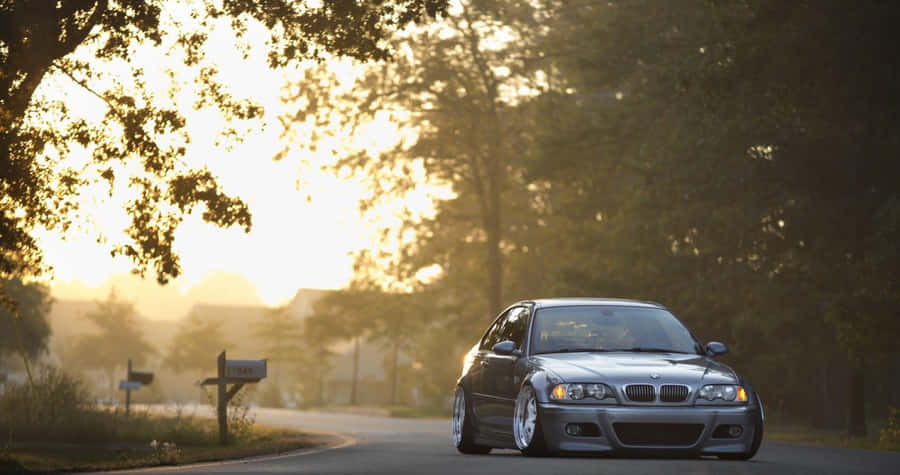 B M W E46 Sunset Drive Wallpaper