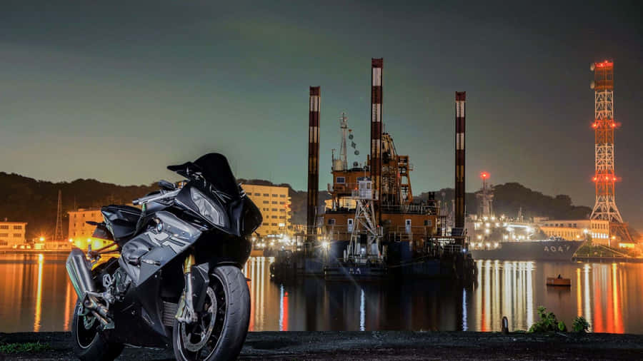 B M W S1000 R R Night Ride Wallpaper