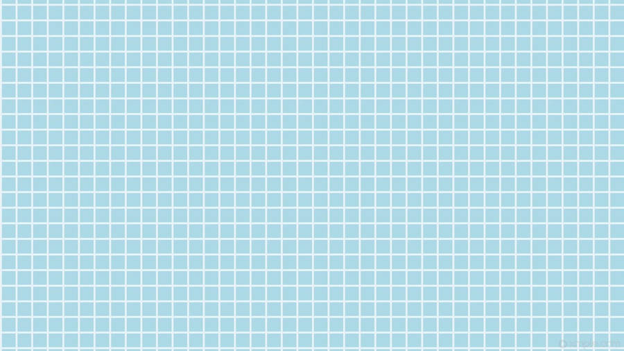 Baby Blue Grid Lines Wallpaper