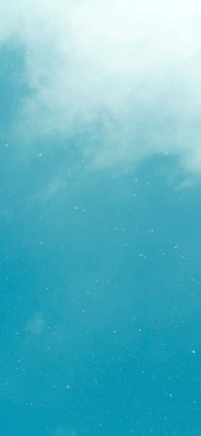 Baby Blue Light Blue Aesthetic Sky View Photography Wallpaper