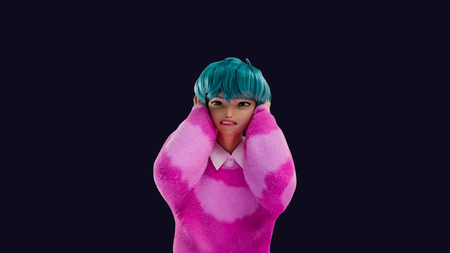 Baby Saja Colorful Fashion Style Wallpaper