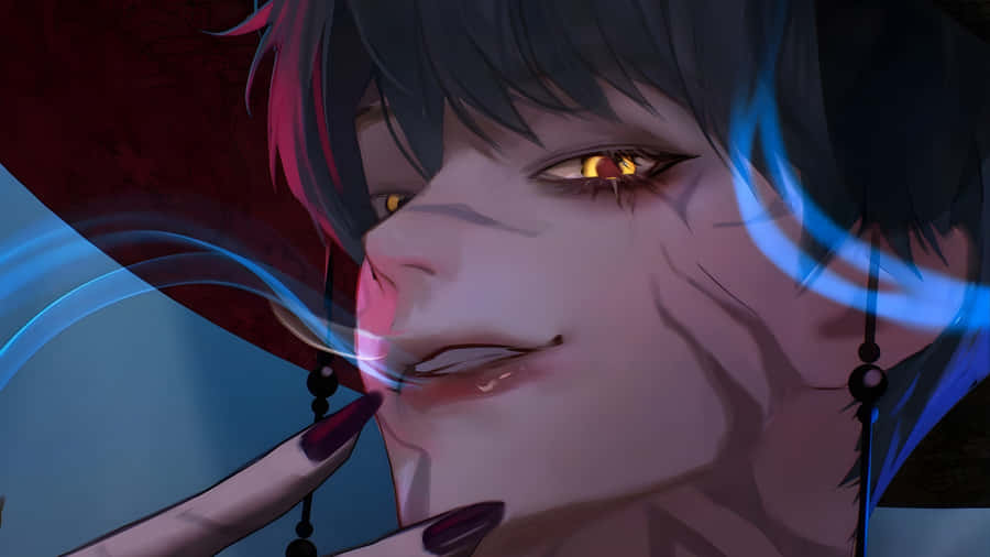 Baby Saja Dark Fantasy Character Wallpaper