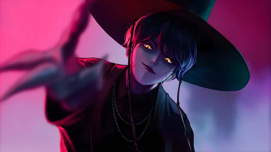 Baby Saja Dark Witch Art Wallpaper