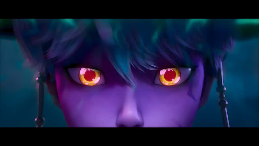 Baby Saja Intense Gaze Wallpaper