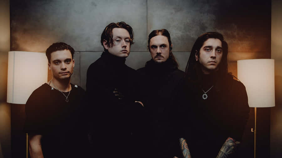 Bad Omens Band Portrait Wallpaper