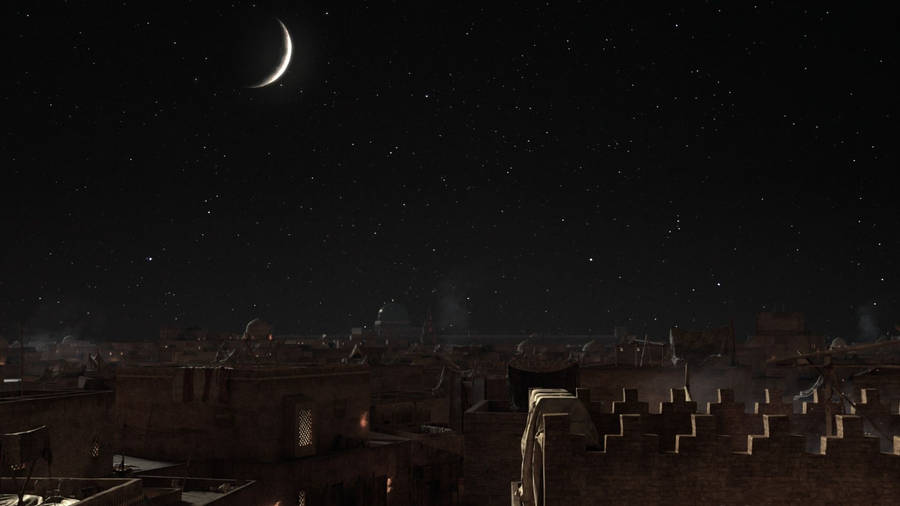 Baghdad Night City Wallpaper