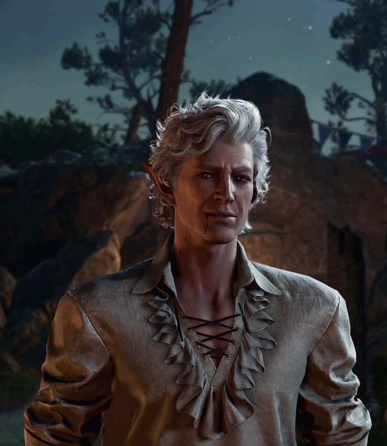 Baldurs Gate3 Astarion Portrait Wallpaper