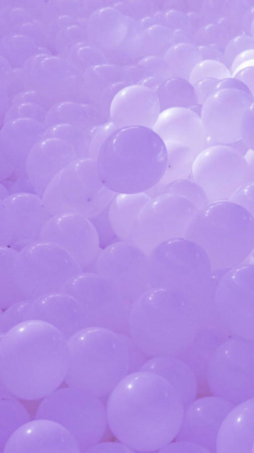 Balloons Neon Purple Iphone Wallpaper