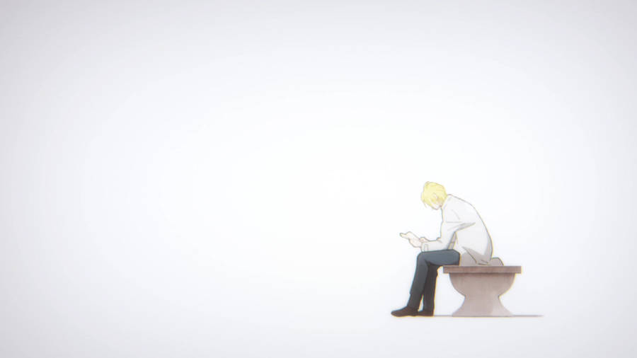 Banana Fish Melancholic Ash Lynx Wallpaper