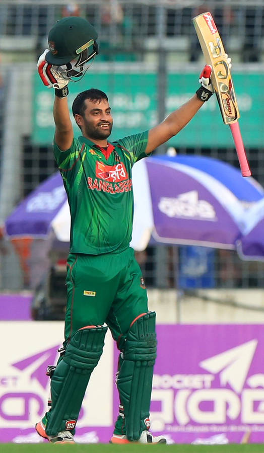 Bangladesh Cricket Player Tamim Iqbal Wallpaper