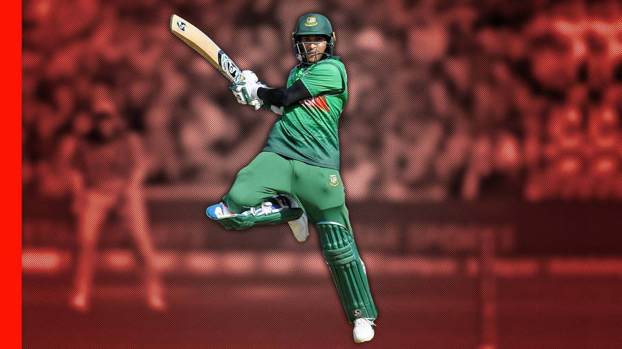 Bangladesh Cricket Star Shakib Poster Wallpaper