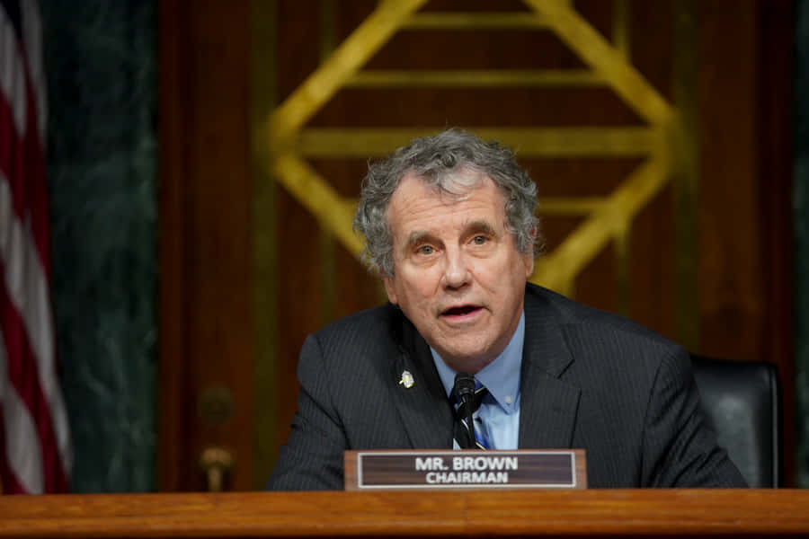 Banking Chairman Sherrod Brown Wallpaper