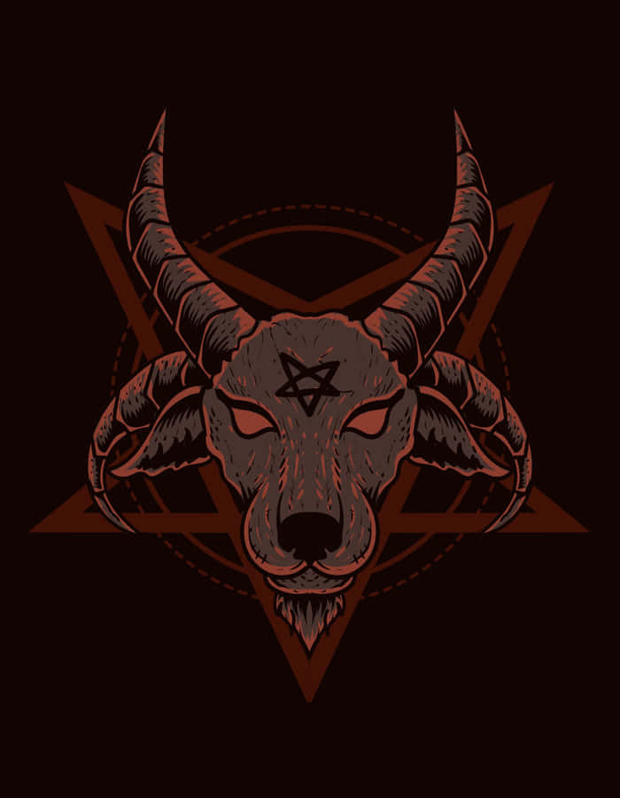 Baphomet Symbolic Artwork Wallpaper