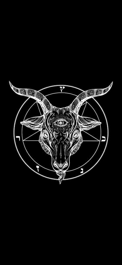 Baphomet Symbolic Artwork Wallpaper