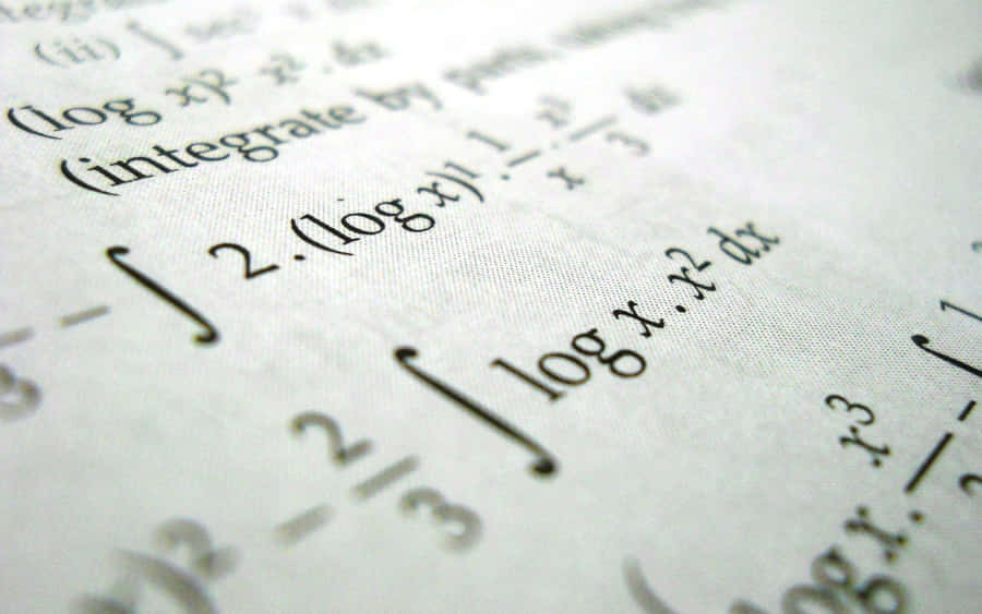 Basic Integral Problems Desktop Wallpaper
