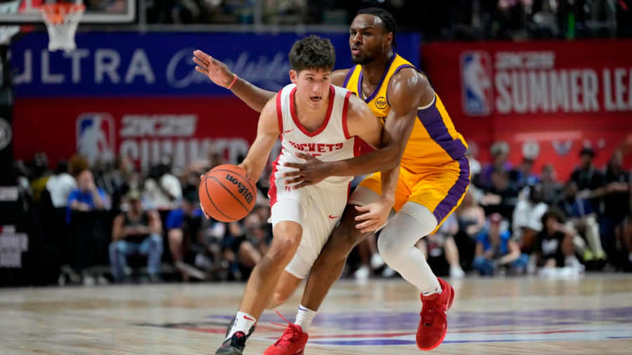 Basketball Action Summer League Wallpaper