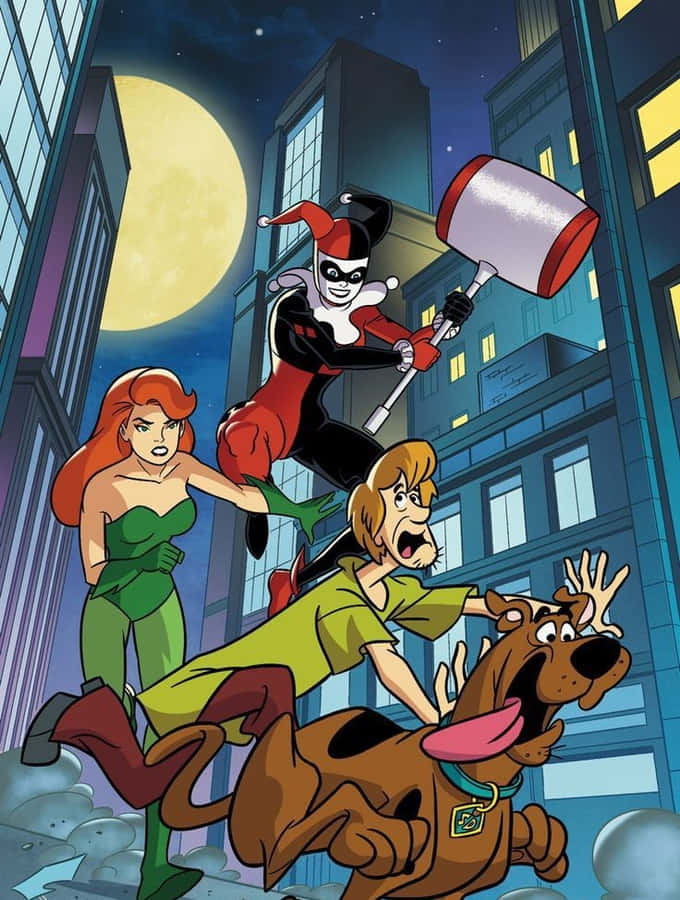 Batman And Blue Beetle Team Up In Batman: The Brave And The Bold Wallpaper