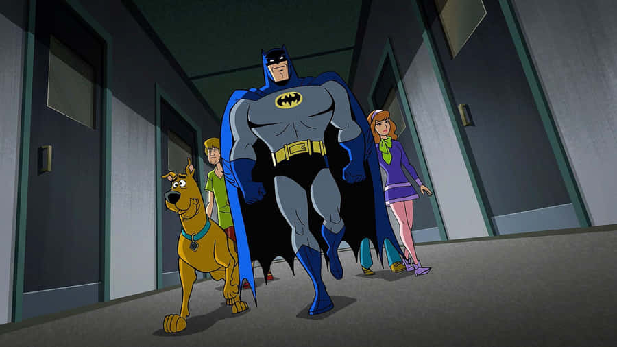Batman And Blue Beetle Team Up In Batman: The Brave And The Bold. Wallpaper