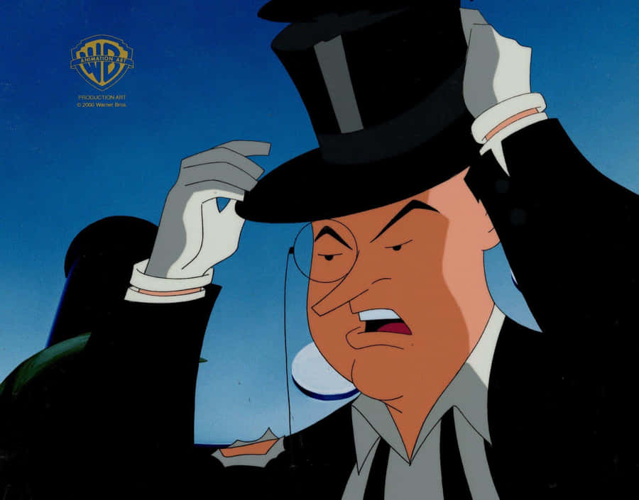 Batman And Penguin Face Off Wallpaper