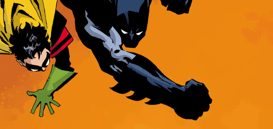 Batman_and_ Robin_ Dynamic_ Duo_ Action Wallpaper