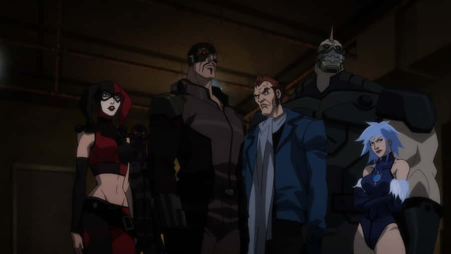 Batman And Task Force X In Action On Arkham Asylum Wallpaper