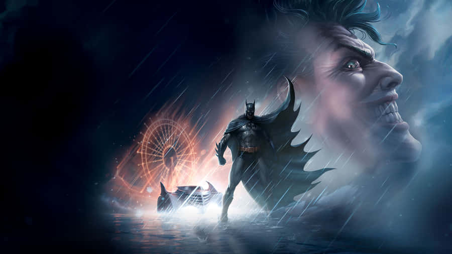 Batman And The Joker Face-off In The Killing Joke Wallpaper