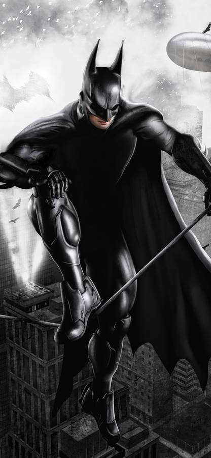 Batman Arkham City Iphone Tightrope Stunt Wallpaper