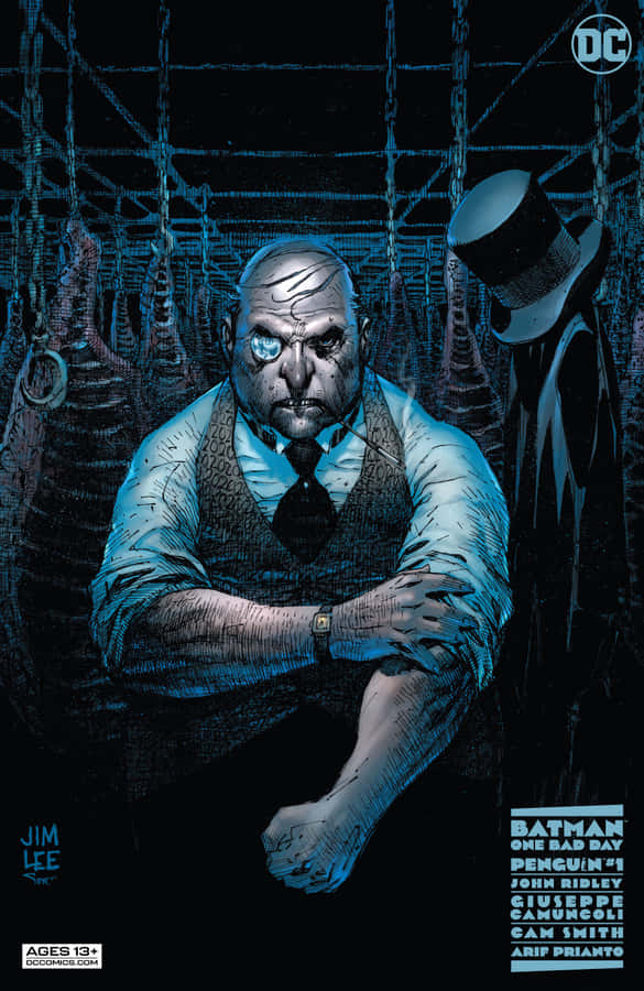 Batman Faces Off Against The Notorious Penguin Wallpaper