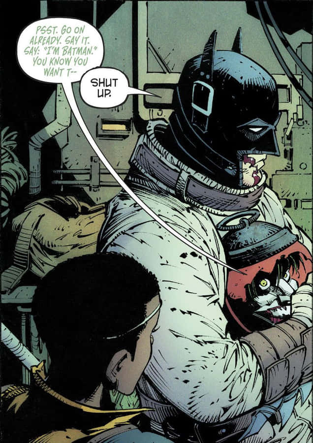 Batman - Last Knight On Earth Cover Wallpaper