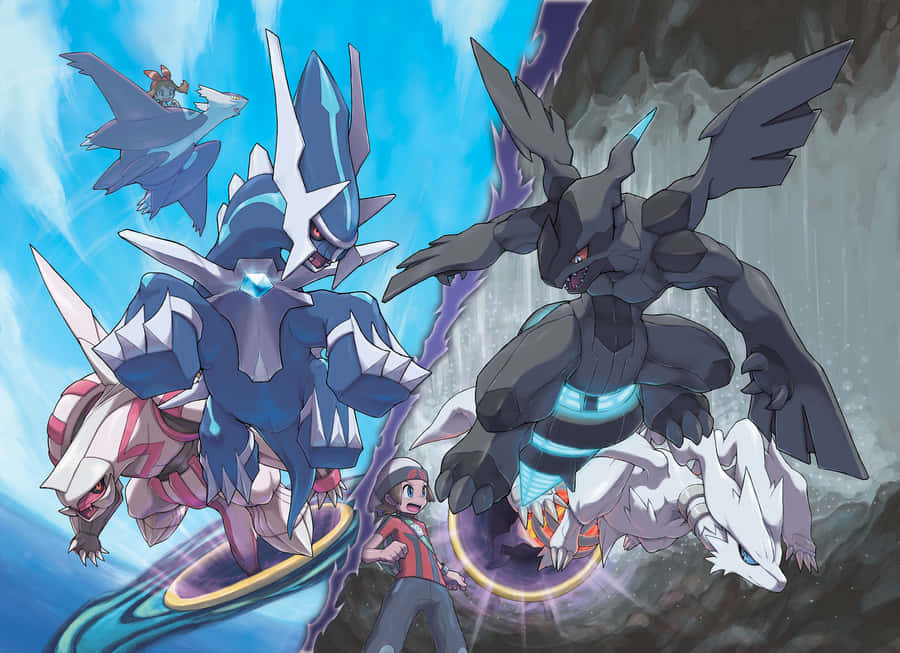 Battle Monster Pokemon In Pokemon Rumble Wallpaper