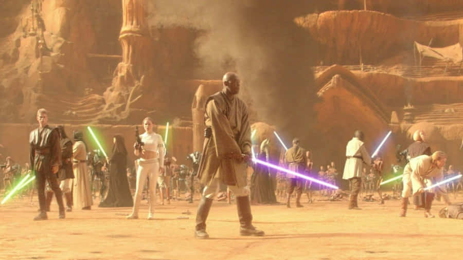 Battle Of Geonosis, A Decisive Event In The Clone Wars Wallpaper