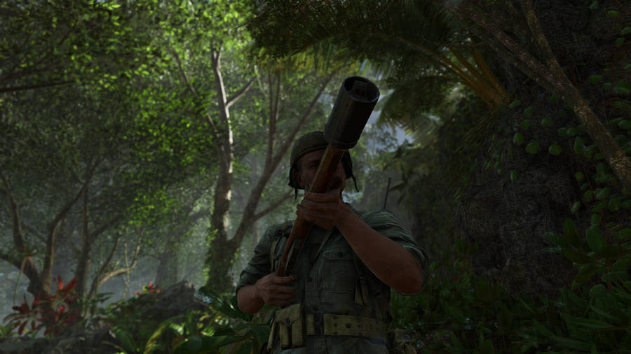 Battlefield 5 Mortar Jungle Wallpaper