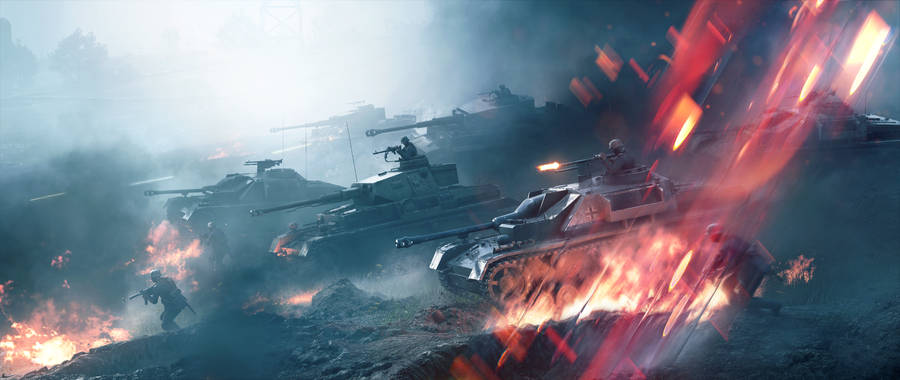 Battlefield 5 Tank Units Wallpaper
