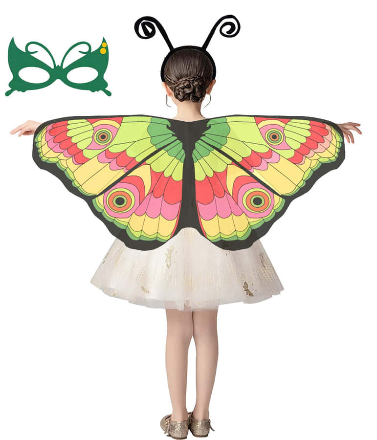 Be Bold, Be Different: Make A Statement With Butterfly Wing Dress