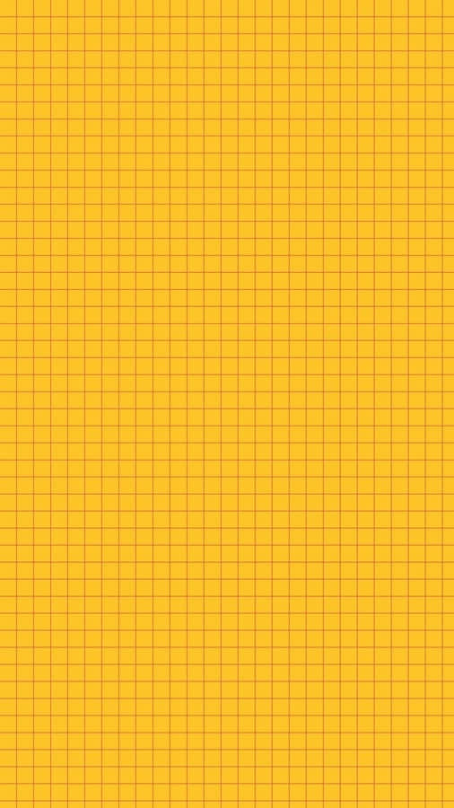Be Bold In Aesthetic Yellow Plaid Wallpaper