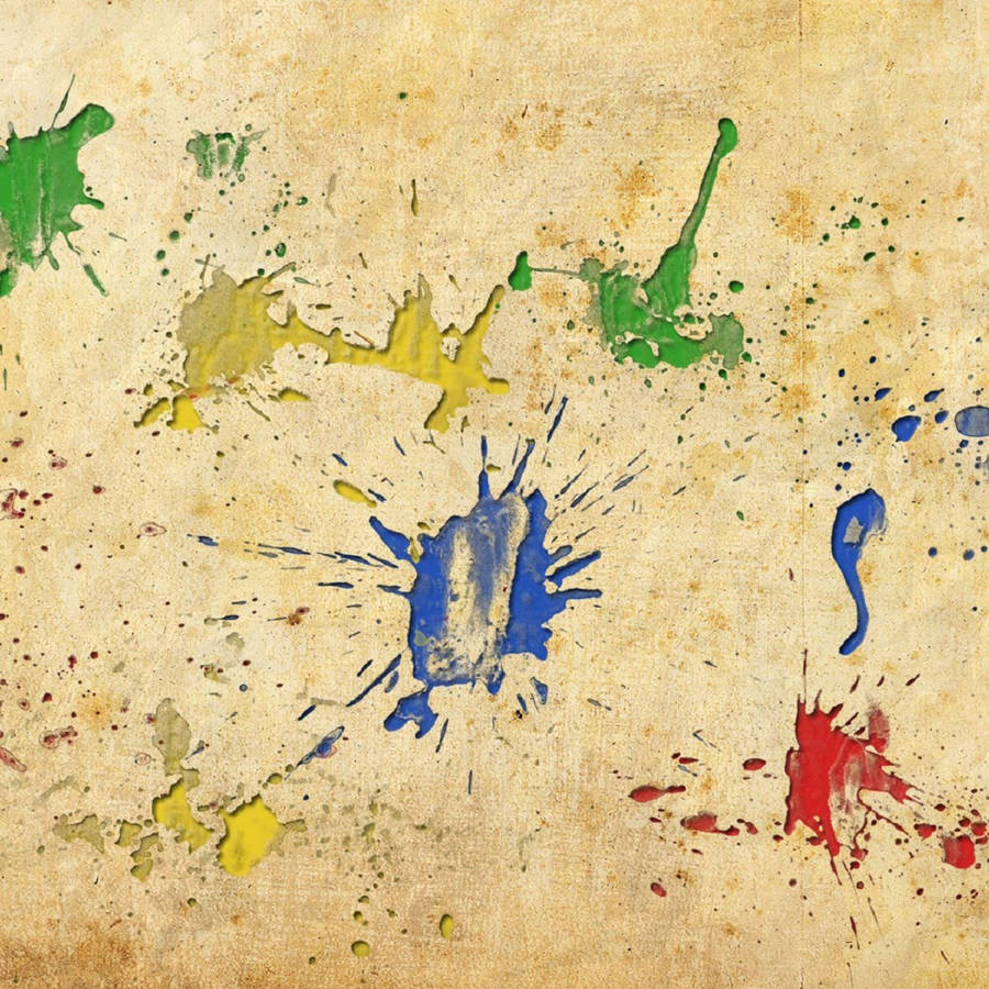 Be Creative And Express Yourself With Paint Splatter Aesthetic! Wallpaper