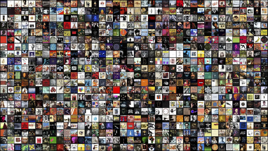 Be Inspired By Music With An Album Cover Desktop Wallpaper