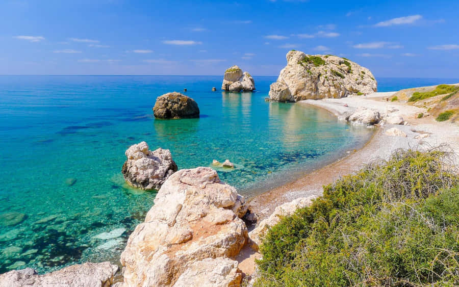 Beach In Paphos For Beach Enthusiasts Wallpaper