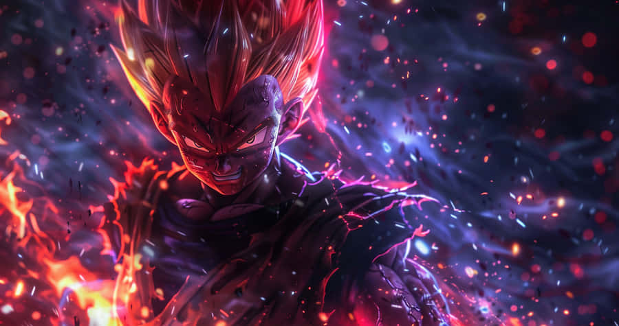 Beast_ Gohan_ Flaming_ Aura_4 K Wallpaper